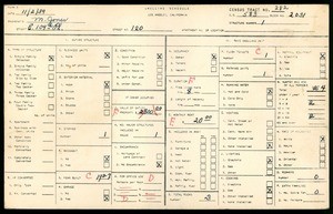 WPA household census for 120 EAST 109TH PLACE, Los Angeles County