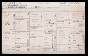 WPA household census for 964 W 45TH, Los Angeles County