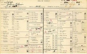 WPA household census for 868 E 43RD, Los Angeles