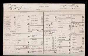 WPA household census for 247 E 87TH PLACE, Los Angeles County