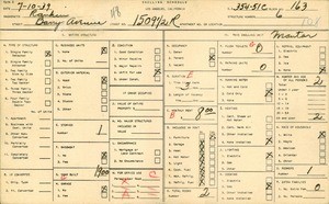WPA household census for 1509 1/2 BARRY AVE, Los Angeles