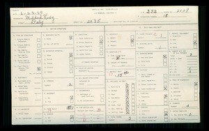 WPA household census for 2035 DALY ST, Los Angeles