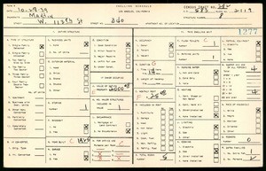 WPA household census for 340 WEST 113TH STREET, Los Angeles County