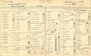 WPA household census for 1516 BUNDY DR, Los Angeles