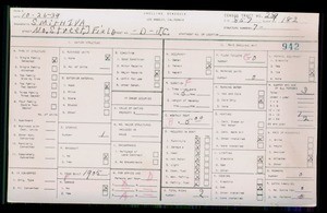 WPA household census for D N STREET FIELD, Los Angeles County