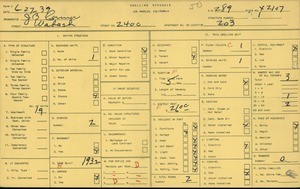 WPA household census for 2400 WABASH, Los Angeles