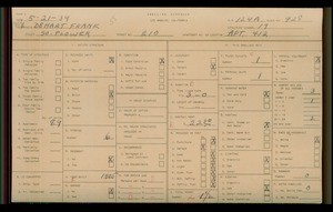 WPA household census for 210 S FLOWER ST, Los Angeles