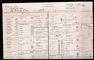 WPA household census for 1507 LE GRANDE, Los Angeles County