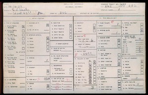 WPA household census for 266 W 43 PL, Los Angeles County