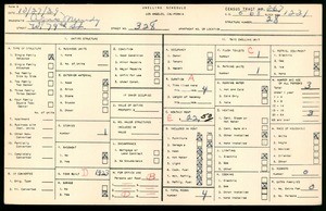 WPA household census for 328 W 79TH ST, Los Angeles County