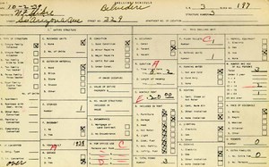 WPA household census for 329 S ARIZONA