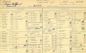 WPA household census for 3544 GARNET, Los Angeles