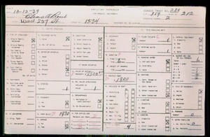 WPA household census for 1534 W 257TH ST, Los Angeles County