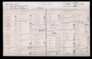 WPA household census for 7916 S SAN PEDRO ST, Los Angeles County