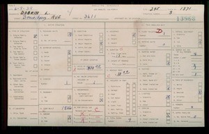WPA household census for 3611 BOUNDRY AVENUE, Los Angeles