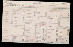 WPA household census for 1602 S BONNIE BRAE, Los Angeles
