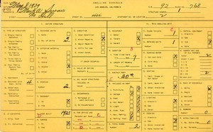 WPA household census for 404 N HILL, Los Angeles