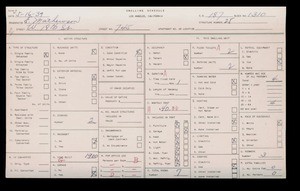 WPA household census for 745 W 18TH ST, Los Angeles