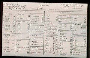 WPA household census for 634 W 98TH ST, Los Angeles County