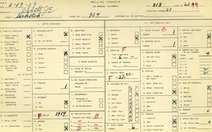 WPA household census for 934 S DACOTAH, Los Angeles