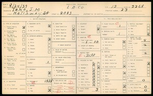 WPA household census for 2083 HATCHWAY ST, Los Angeles County
