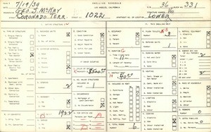 WPA household census for 1022 CORONADO TERR, Los Angeles