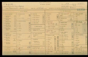 WPA household census for 1461 CARROLL, Los Angeles
