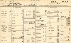 WPA household census for 3719 EAST 7TH STREET, Los Angeles