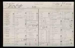 WPA household census for 800 W 110 ST, Los Angeles County