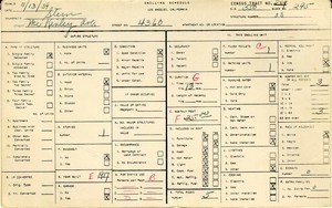 WPA household census for 4360 MCKINLEY, Los Angeles