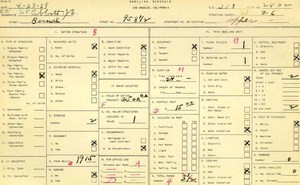WPA household census for 958 S BERNAL AVE, Los Angeles