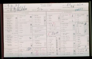 WPA household census for 712 N GRAND, Los Angeles