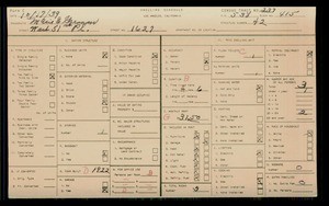 WPA household census for 1627 W 51ST PLACE, Los Angeles County