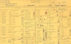 WPA household census for 637 CERES, Los Angeles