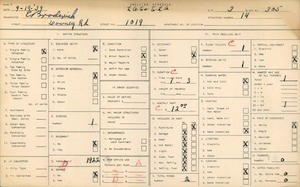 WPA household census for 1019 DOWNEY RD, Los Angeles County