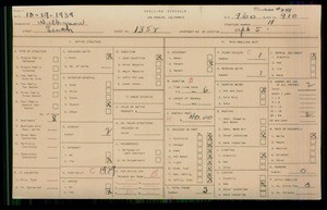 WPA household census for 1352 W 10TH, Los Angeles County