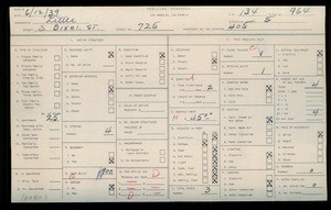 WPA household census for 725 S BIXEL STREET, Los Angeles