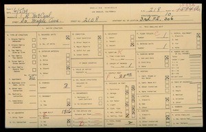 WPA household census for 2108 MAPLE AVE, Los Angeles