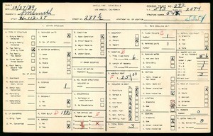 WPA household census for 237 1/2 WEST 112TH STREET, Los Angeles County