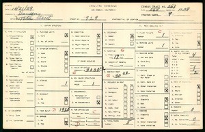 WPA household census for 928 W 19TH ST, Los Angeles County