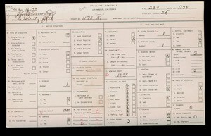 WPA household census for 1178 E 25TH ST, Los Angeles