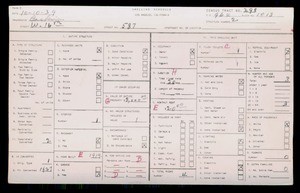 WPA household census for 587 W 16TH STREET, Los Angeles County