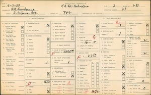 WPA household census for 742 SOUTH ARIZONA AVE, Los Angeles County