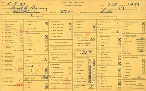 WPA household census for 3701 SISKIYOU, Los Angeles