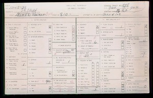 WPA household census for 810 S WALKER, Los Angeles County