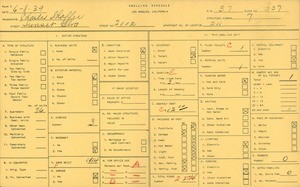 WPA household census for 2002 SUNSET BLVD, Los Angeles