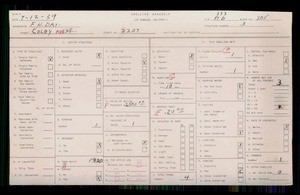 WPA household census for 2207 COLBY, Los Angeles