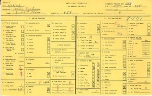 WPA household census for 858 E 43RD, Los Angeles