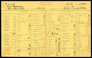 WPA household census for 3212 SOUTH MAIN STREET, Los Angeles