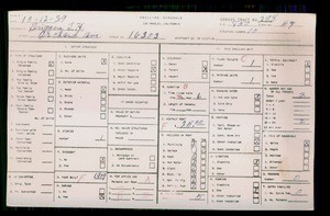 WPA household census for 16303 ORCHARD AVE, Los Angeles County